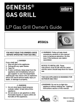 Weber GENESIS SILVER A LP SWE PREMIUM User manual