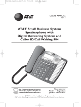 AT&T Four-Line Intercom Speakerphone 944 User manual