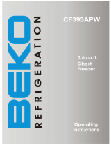 Beko CF392W User manual