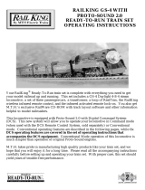 MTH GS-4 Daylight Steam Engine Operating instructions