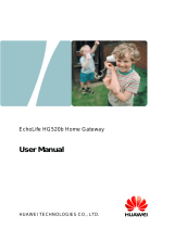 EchoLife HG520b User manual