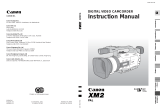 Canon XM2 User manual