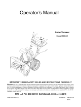 MTD 31AE6C3H131 Owner's manual