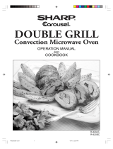 Sharp R-820JS - Foot Grill 2 Convection Microwave User manual