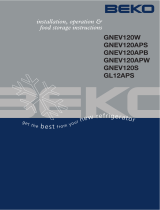 Beko GNEV120S Owner's manual