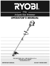 Ryobi 775r Owner's manual