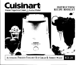 Cuisinart ICE-20 User manual