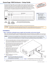 Extron PowerCage 1600 User manual