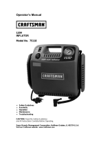Craftsman 75118 Owner's manual