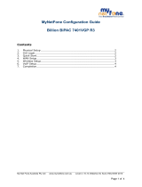 Billion BiPAC 7401VGP Owner's manual