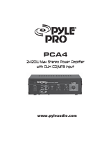 PyleHome PCA4.5 User manual