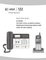 AT&T TL76108 User manual