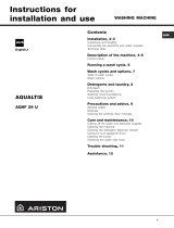 Ariston AQ8D 69 U User manual