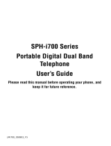 Samsung SPH-I700 User manual