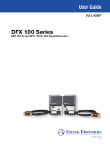 Extron HFX 100 Rx User manual