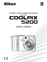 Nikon Coolpix 5200 User manual