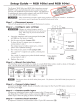 Extron electronics RGB 164xi User manual