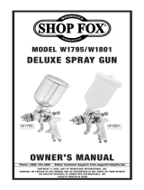 Shop fox SHOP FOX W1795 Owner's manual