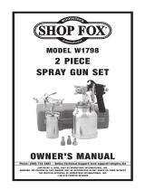 Shop fox SHOP FOX W1798 User manual
