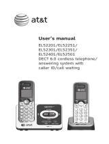 AT&T EL52251 User manual