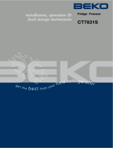 Beko CT7831 User manual