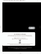Vax MACH 5 Owner's manual