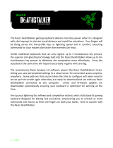 Razer DeathStalker | RZ03-0080x & FAQs Owner's manual