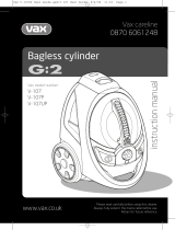 Vax V-107B Series Owner's manual