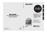Sharp Aquos TINS-E595WJQZ User manual