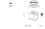 Masterbuilt Butterball 20010109 User manual
