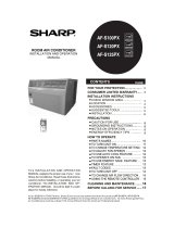 Sharp AF-S125PX Owner's manual