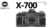 KONICA X-700 User manual