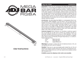 ADJ Event Bar User manual