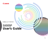 Canon S100SP User manual