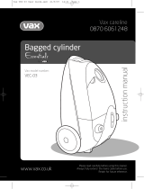 Vax Bagged Cylinder Owner's manual