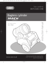 Vax Mach Owner's manual