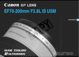 Canon EF 70-200mm f/2.8L IS USM User manual