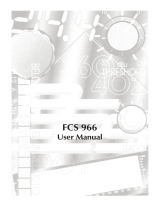 BSS Audio FCS 966 User manual