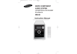 Samsung MM-X8 User manual