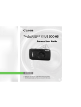Canon 300HS User manual