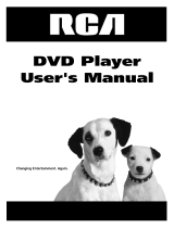 RCA 3-DVD Changer User manual