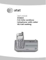 AT&T E5804 User manual