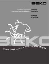 Beko DCU 8230 User manual