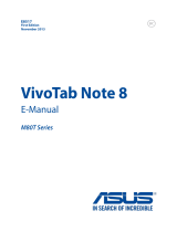 Asus VivoTab Note 8 User manual