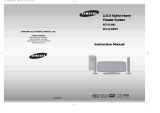 Samsung HT-Q100 User manual