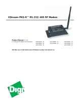 Digi 24XStream Ethernet Modem User manual