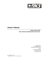 DKS  1503 / 1504 -  Owner's manual