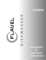 Flavel FDW60 User manual