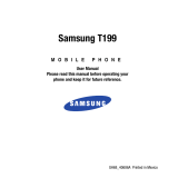 Samsung SGH-T199 T-Mobile User manual