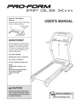 ProForm PETL40807 Owner's manual